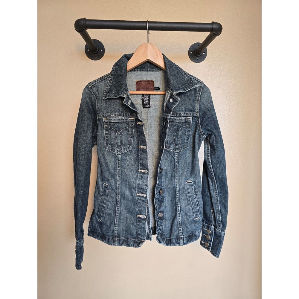 Calvin Klein denim jean jacket Women's size‎ small